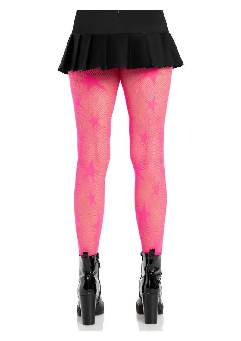 Leg Avenue Star Net Tights - Image 5