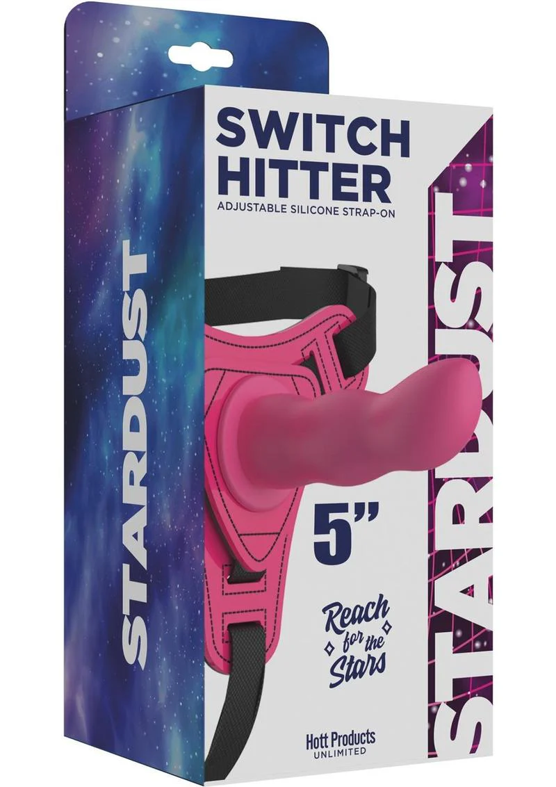 Stardust Switch Hitter Adjustable Silicone Strap-On 5 Inch - Image 2