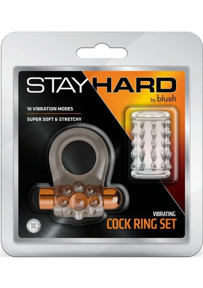 Stay Hard Beaded Cock Ring Set - Image 4