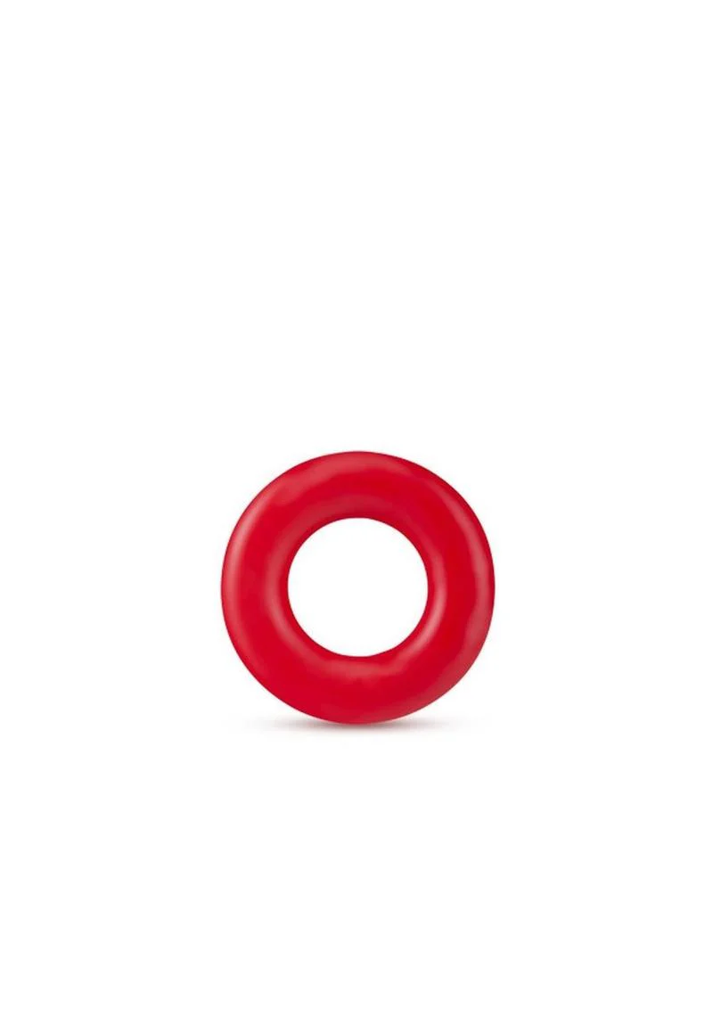 Stay Hard Donut Super Stretchy And Body Safe Red Rings - Image 2