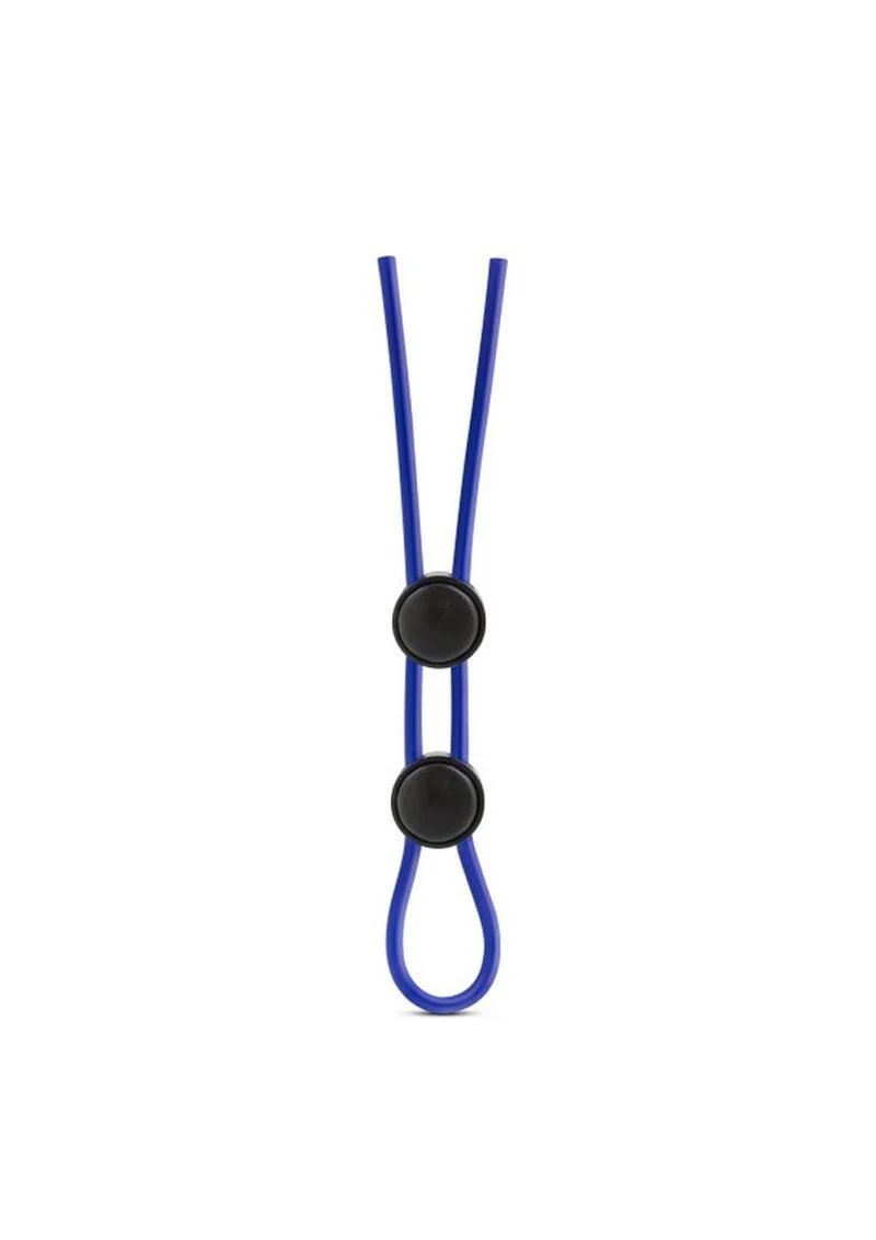 Stay Hard Silicone Double Loop Adjustable Cock Ring - Image 5