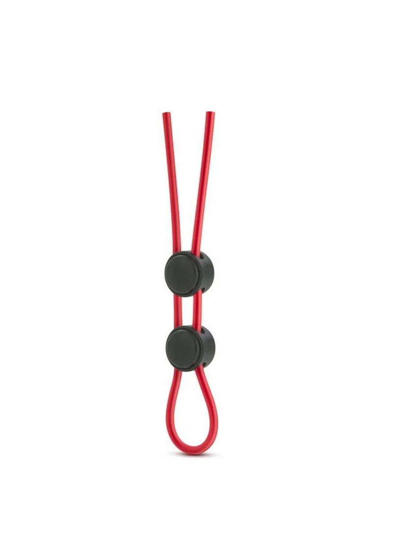 Stay Hard Silicone Double Loop Adjustable Cock Ring - Image 9