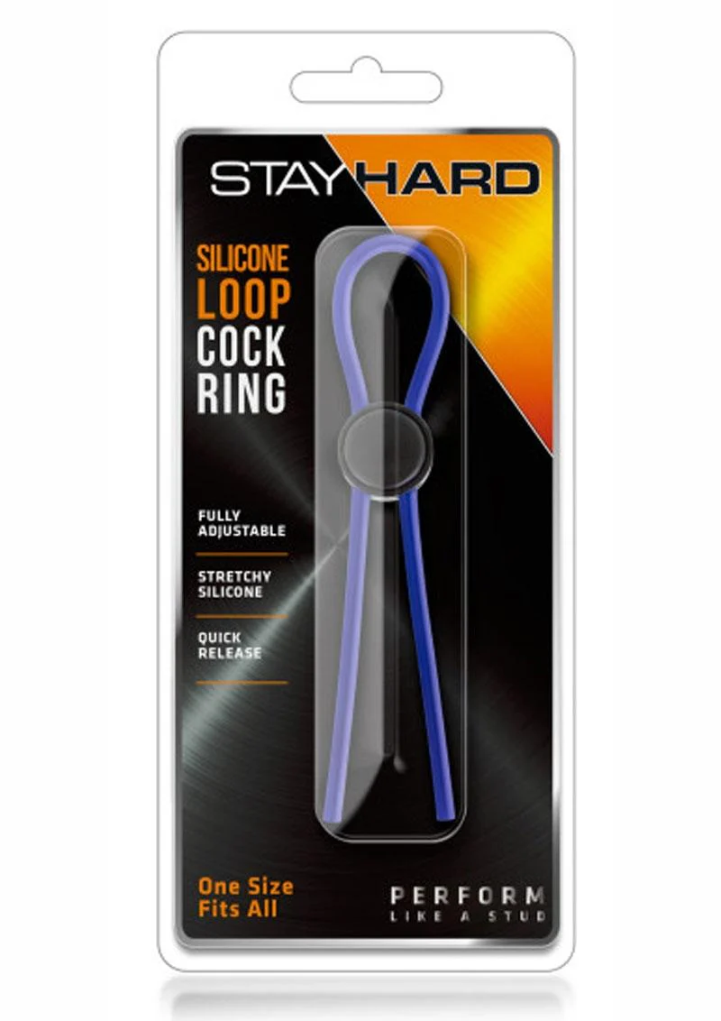 Stay Hard Stretchy Silicone Loop Cock Ring - Image 10