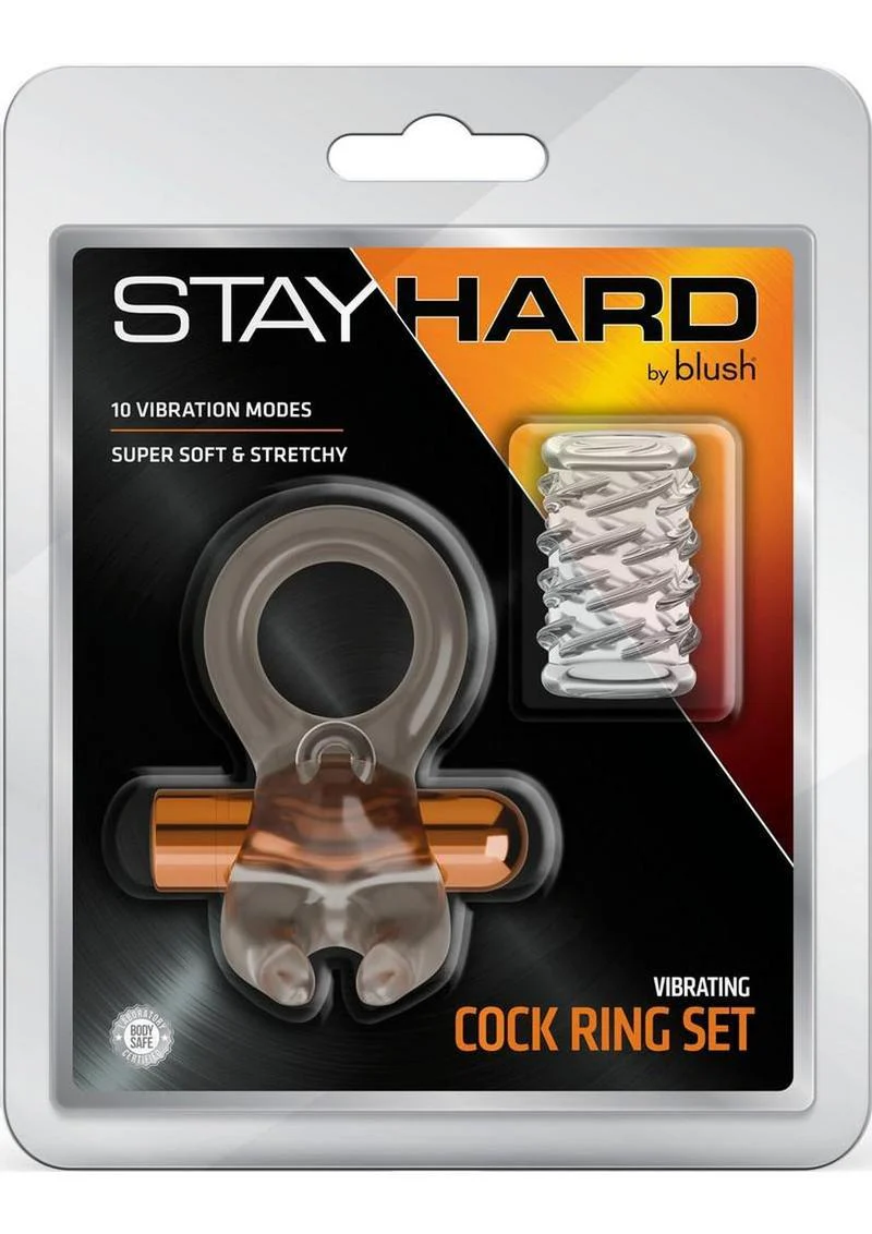 Stay Hard Textured Cock Ring Set - Image 4