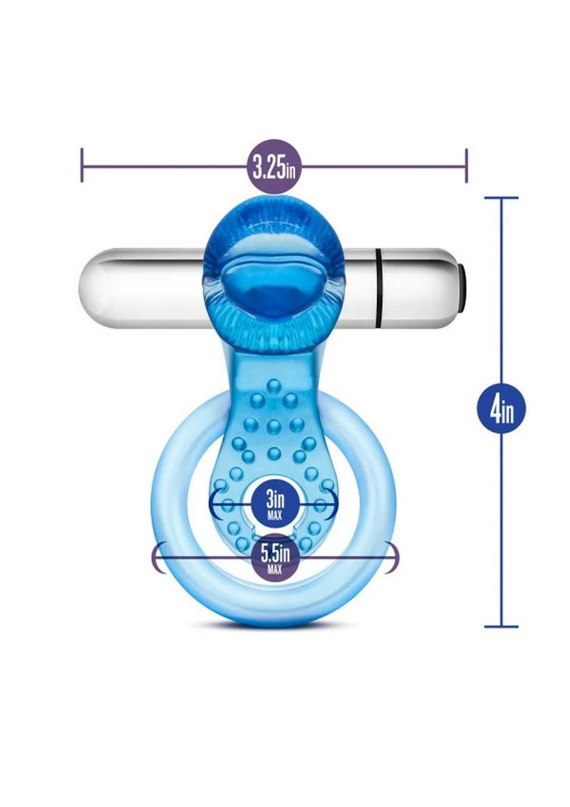 Stay Hard Waterproof and Stimulator Vibrating Tongue Ring - Image 3