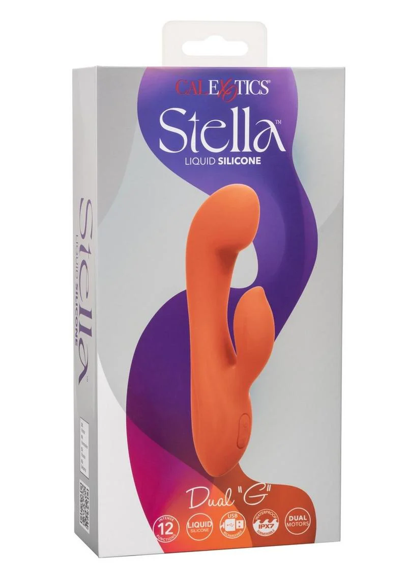 Stella Liquid Silicone Dual G Massager Rabbit Vibrator - Image 4
