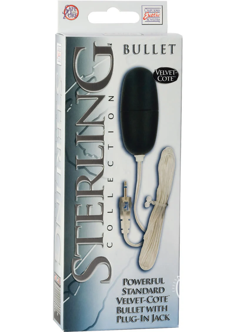 Sterling Collection Standard Velvet Cote Bullet Vibrator - Image 4