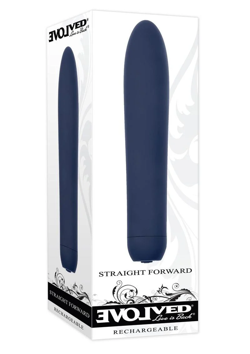 Straight Forward Rechargeable Silicone Vibrator - Image 4