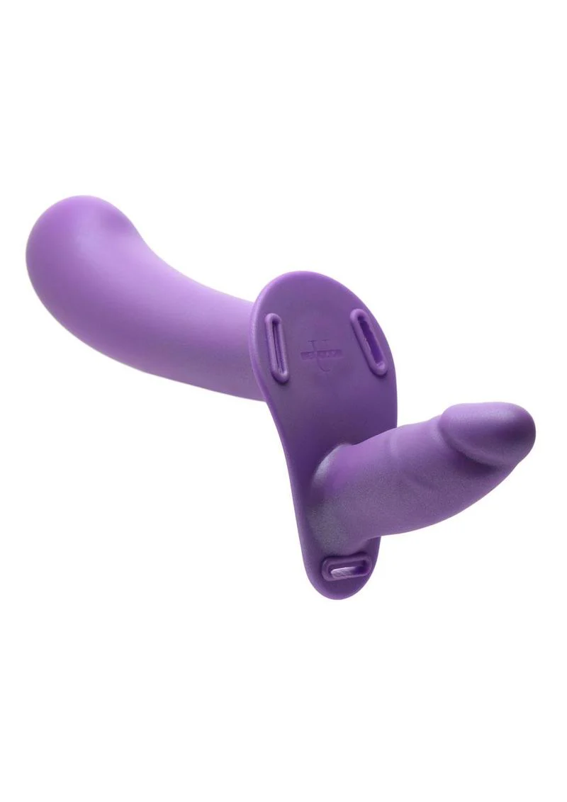 Strap U 28X Double Diva Rechargeable Silicone Dual-Dildo Strap-On - Image 4