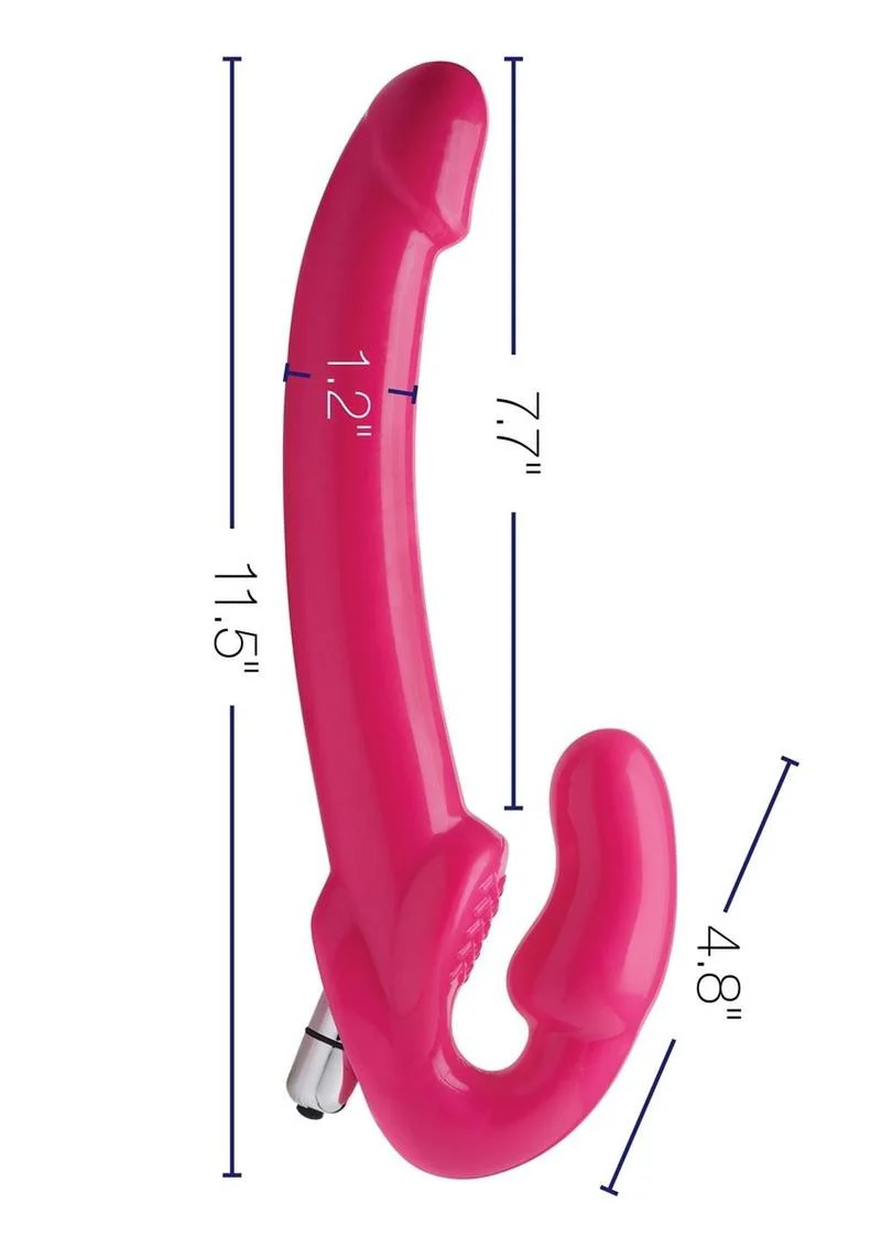 Strap U 7X Revolver Slim Vibrating Strapless Strap-On - Image 3