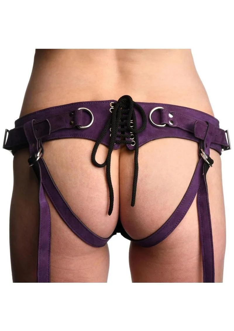 Strap U Bodice Deluxe Leather Corset Harness - Image 4