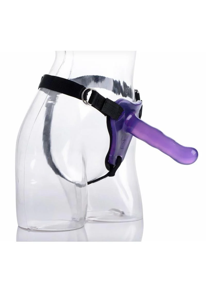 STRAP U Comfort Ride Strap-On Harness with Curved Dildo - Image 2