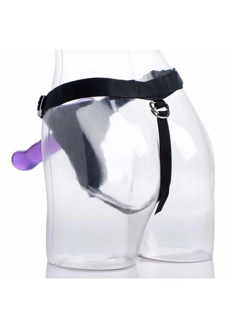STRAP U Comfort Ride Strap-On Harness with Curved Dildo - Image 3