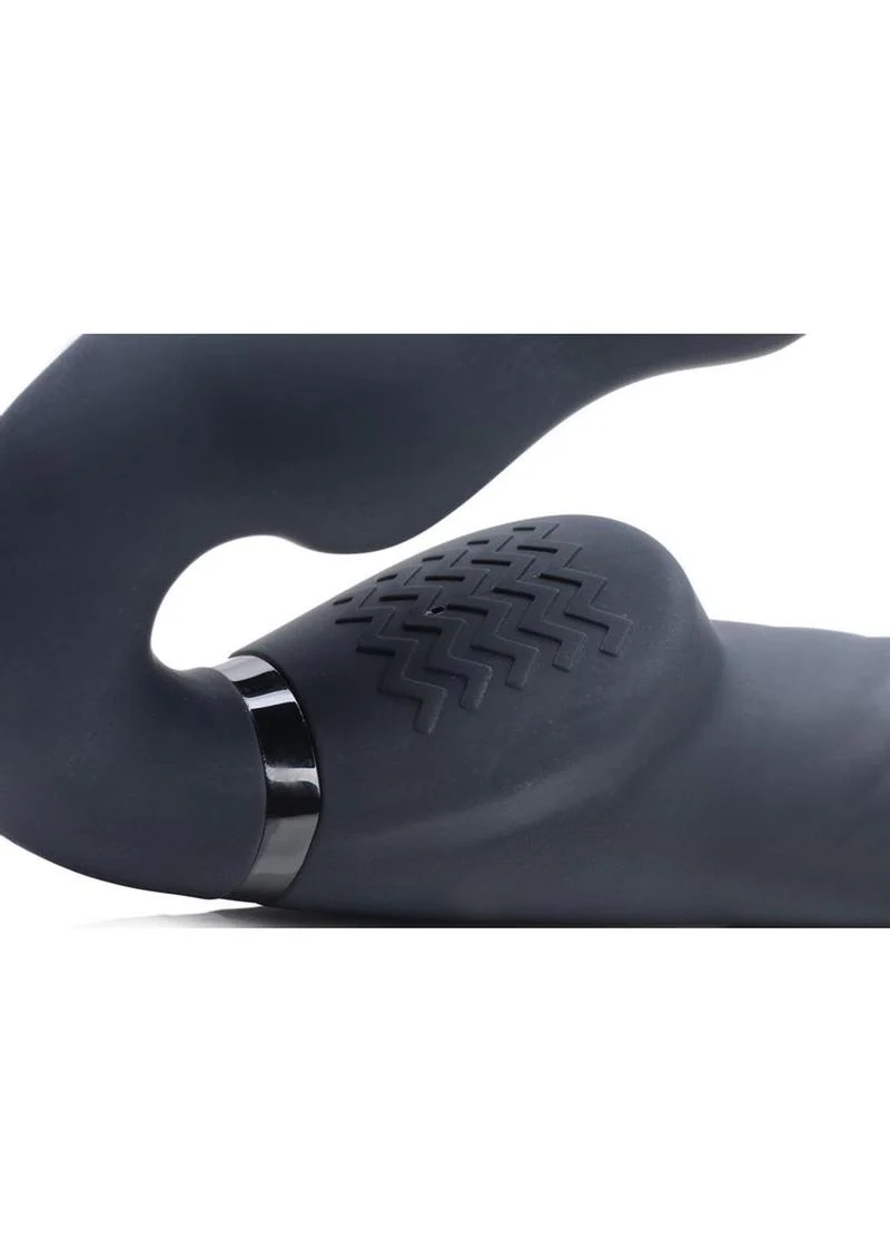 Strap U Ergo-Fit Twist Inflatable and Vibrating Strapless Strap-On - Image 3