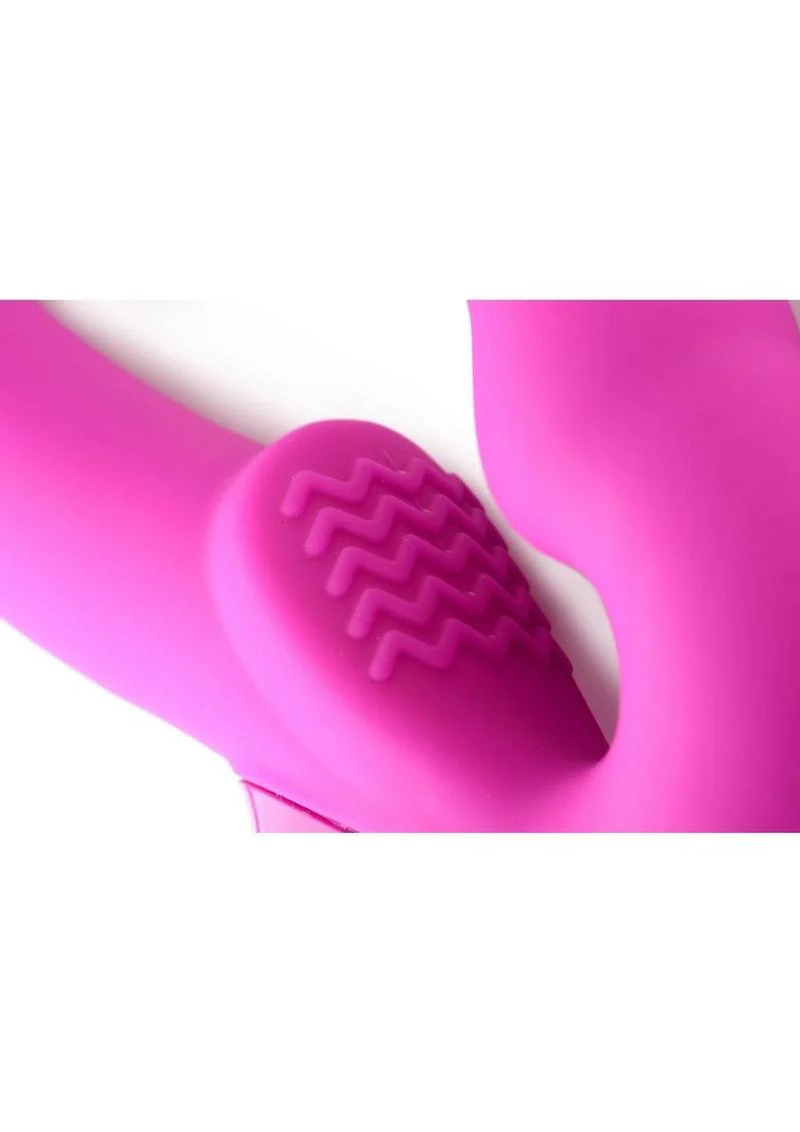 Strap U Evoke Super Charged Rechargeable Vibrating Strap-On - Image 6