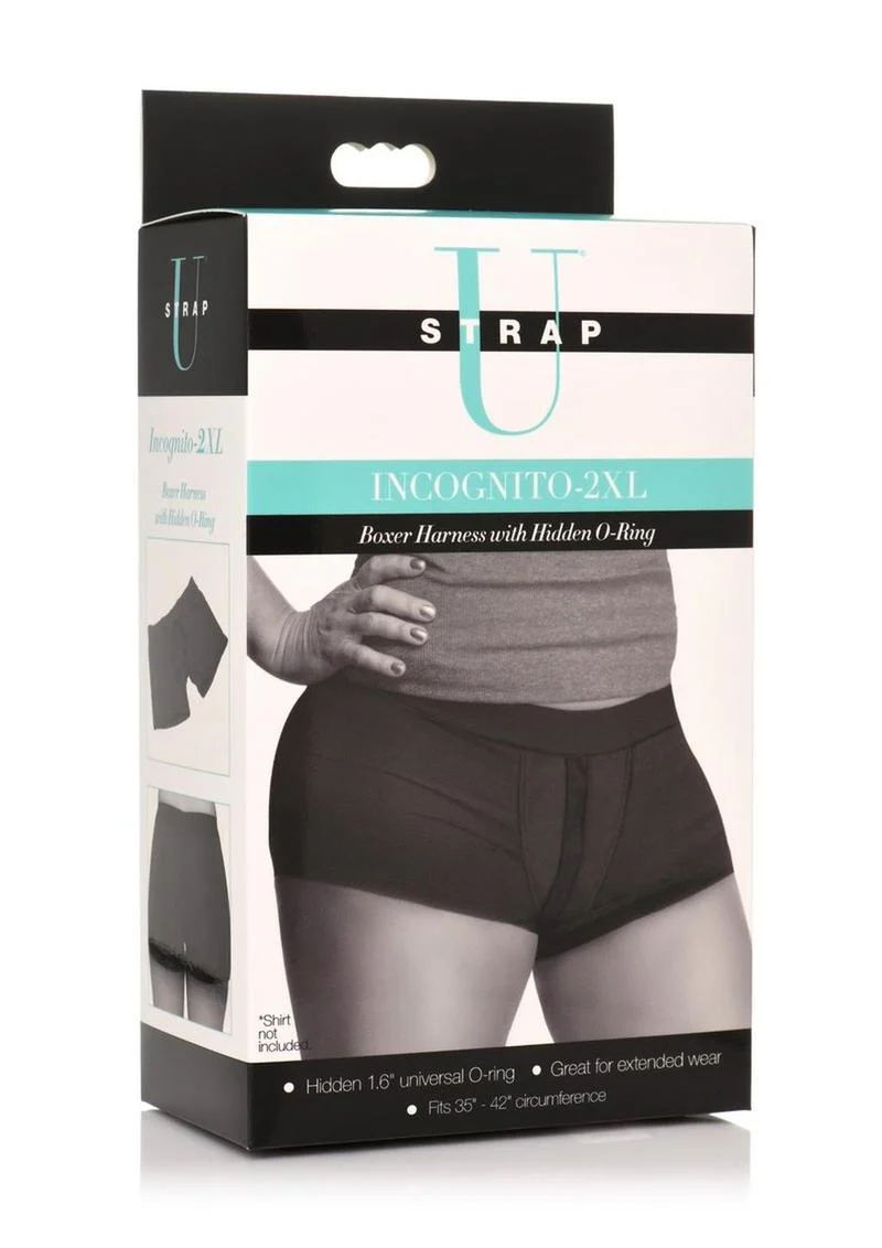 Strap U Incognito Boxer Harness with Hidden O-Ring - Image 10