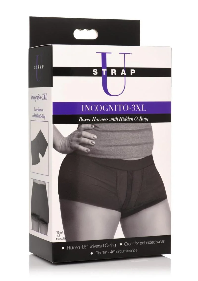 Strap U Incognito Boxer Harness with Hidden O-Ring - Image 9