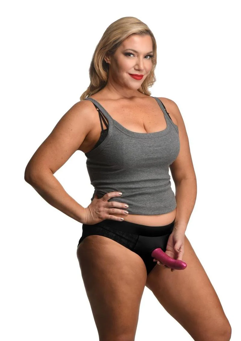 Strap U Lace Envy Crotchless Panty Harness - Image 3