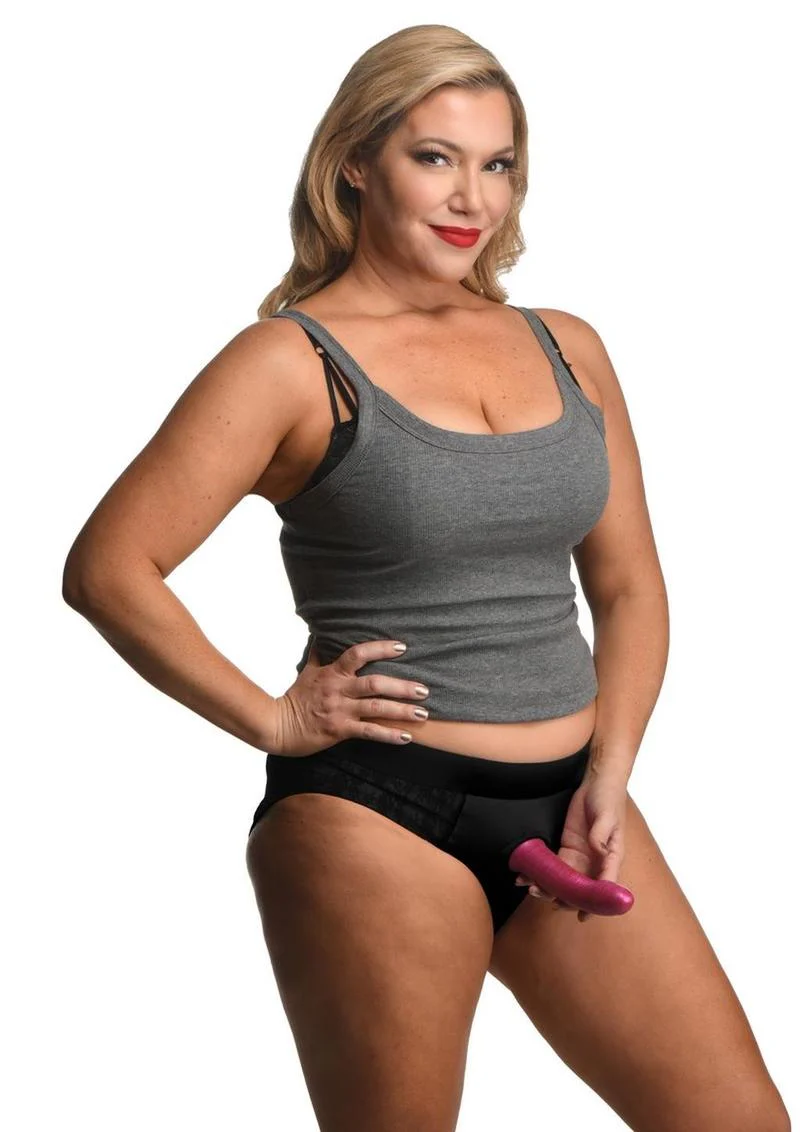 Strap U Lace Envy Crotchless Panty Harness - Image 6