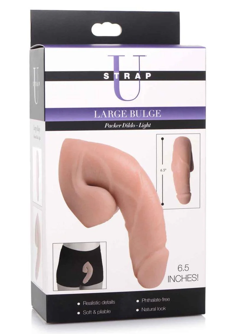 Strap U Large Bulge Soft Packer Dildo - Image 7