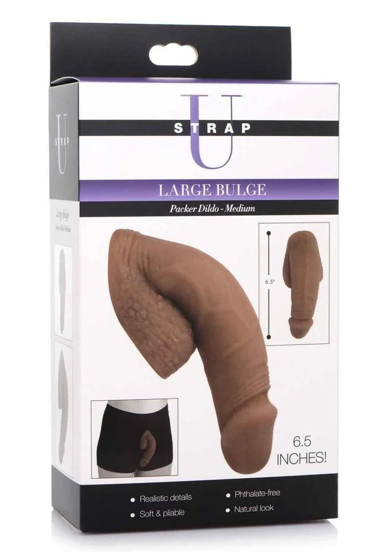 Strap U Large Bulge Soft Packer Dildo - Image 8