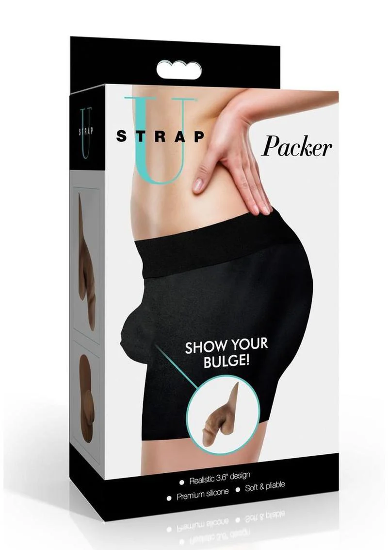 Strap U Packer Silicone Dildo - Image 5