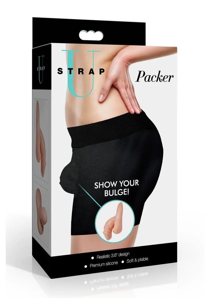 Strap U Packer Silicone Dildo - Image 6
