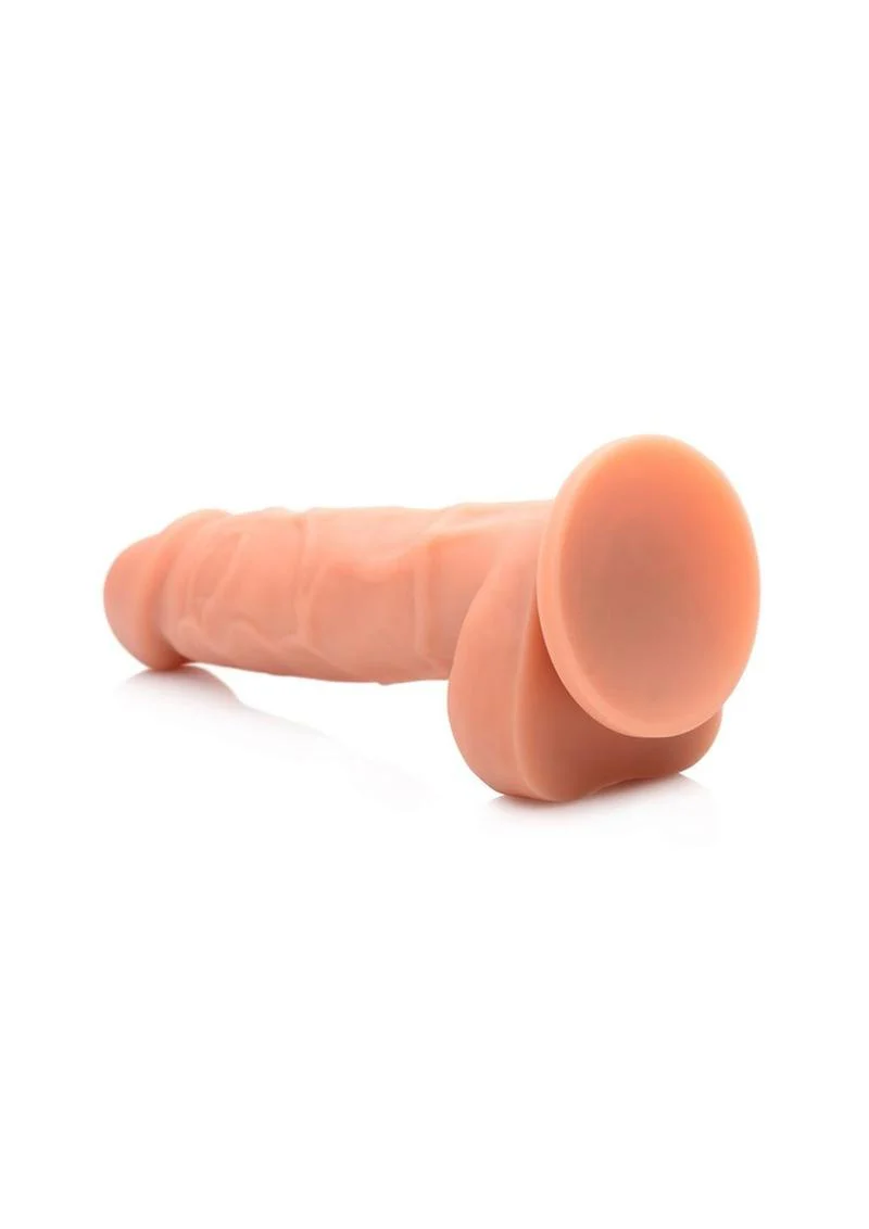 Strap U Power Pecker Silicone Dildo with Balls - Image 7