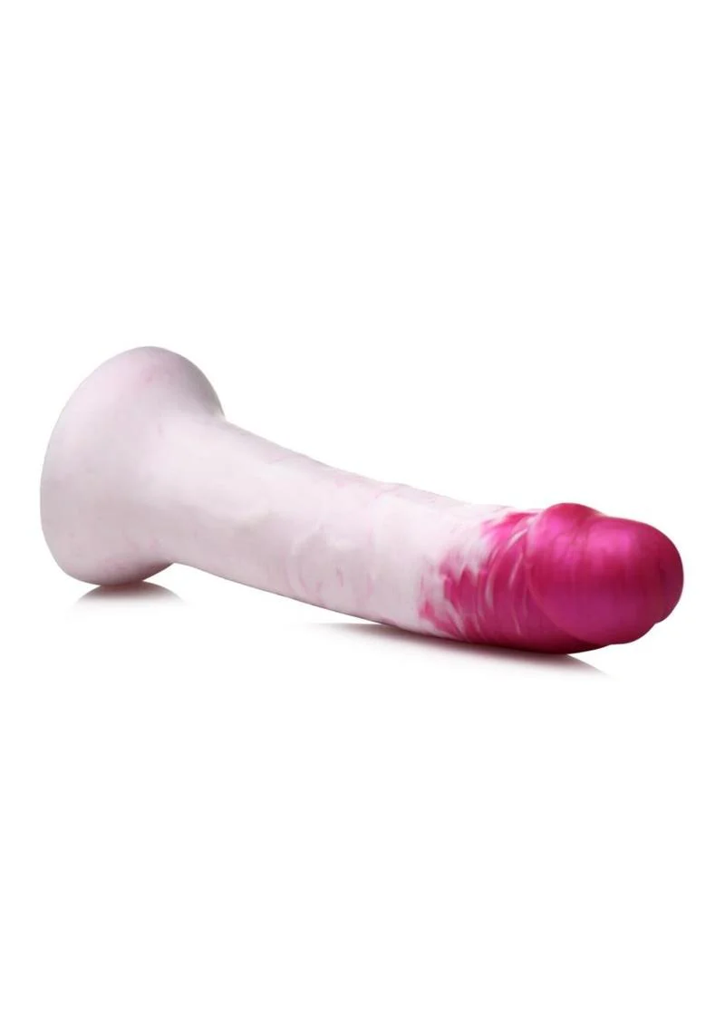 Strap U Real Swirl Silicone Dildo Realistic Veined Design - Image 2