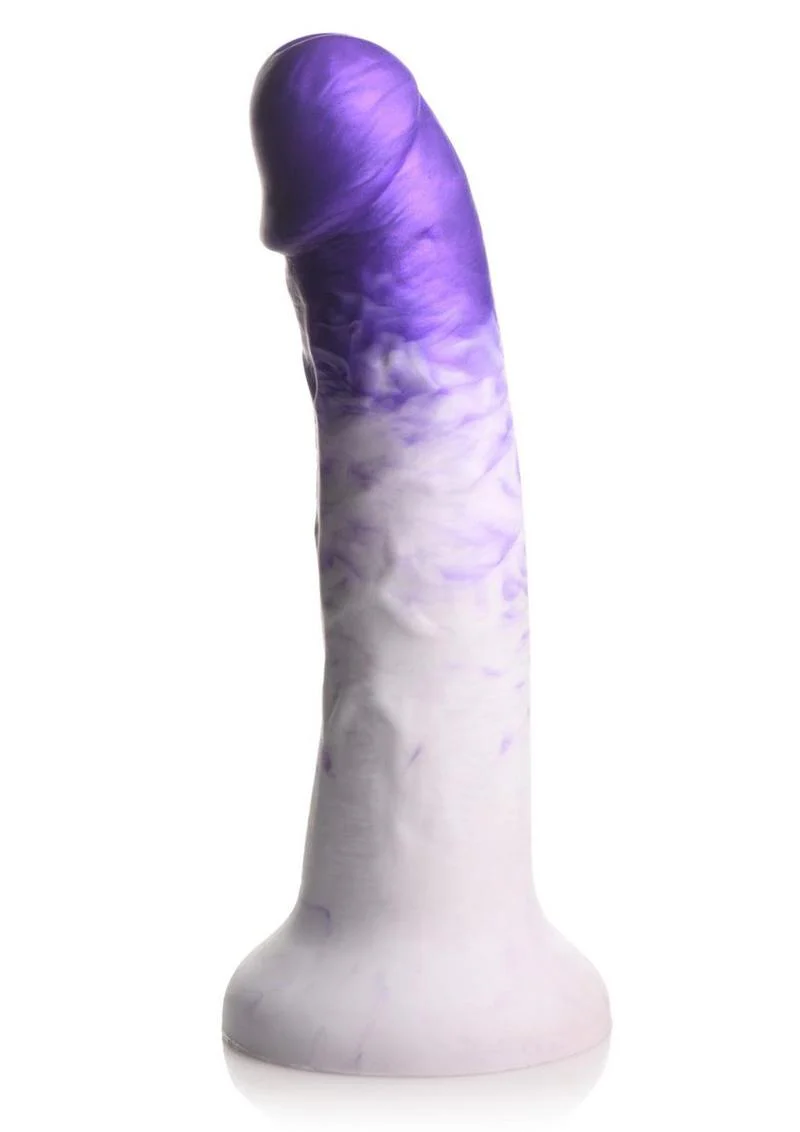 Strap U Real Swirl Silicone Dildo Realistic Veined Design - Image 4