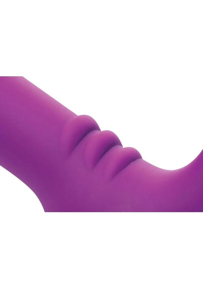 Strap U Royal Revolver Vibrating Strapless Strap-On Dildo - Image 2