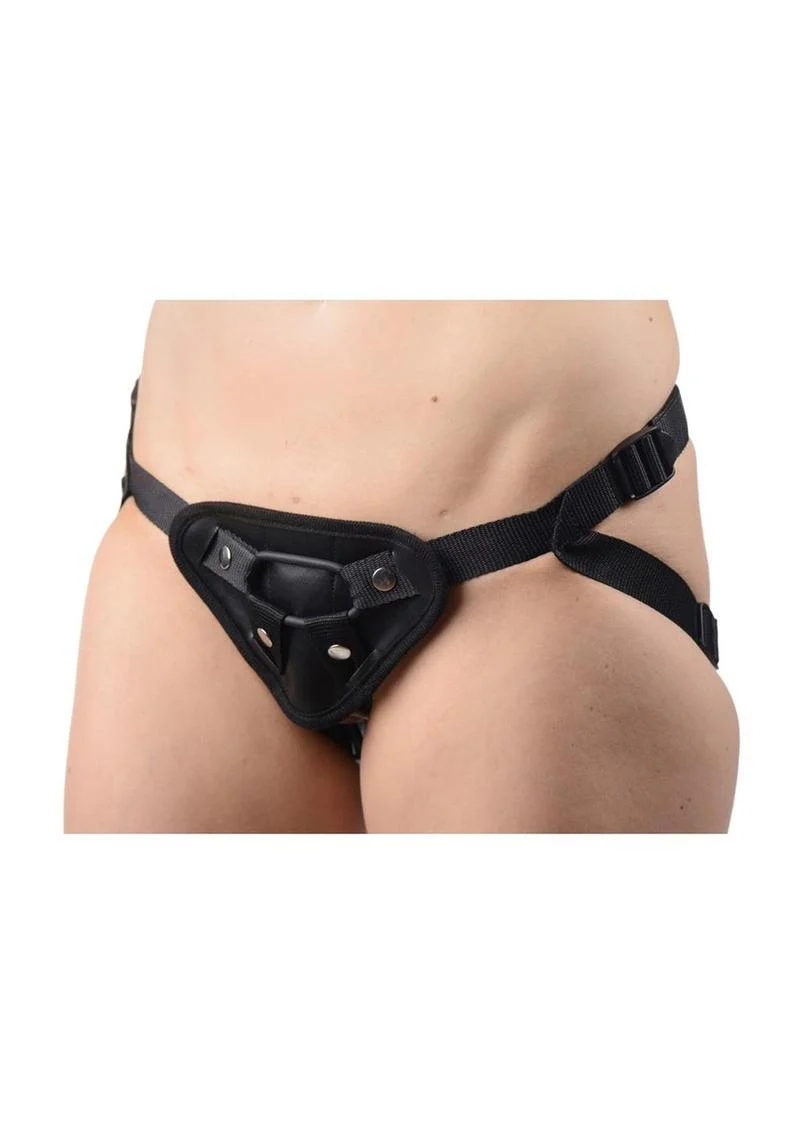 Strap U Sutra Fleece-Lined Strap-On Harness with Mini Vibe Pouch - Image 2