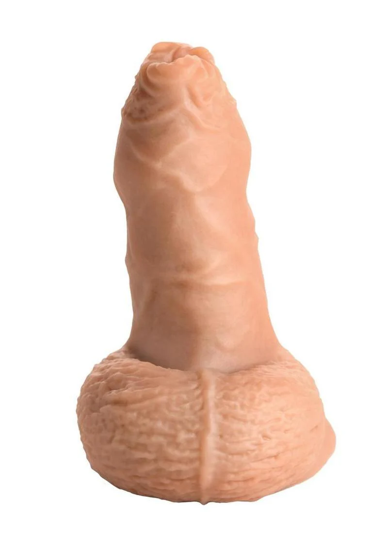 Strap U Uncut Packer Silicone Dildo - Image 3