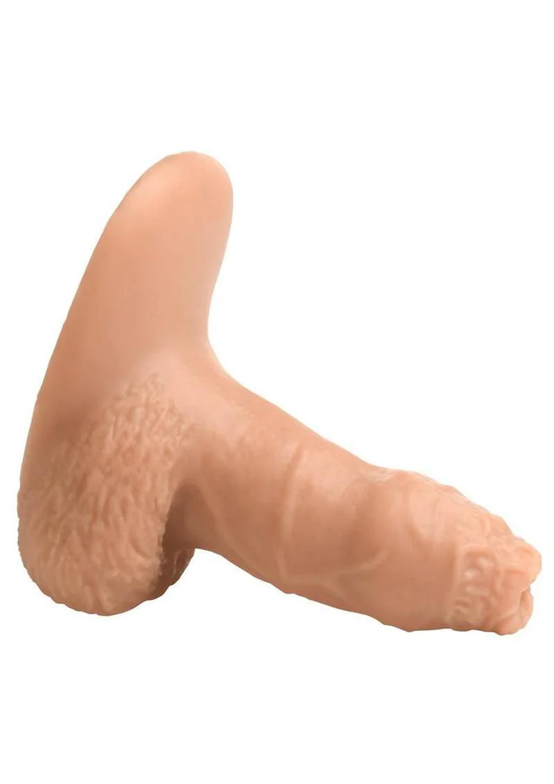 Strap U Uncut Packer Silicone Dildo - Image 5