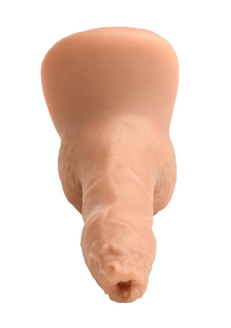 Strap U Uncut Packer Silicone Dildo - Image 6
