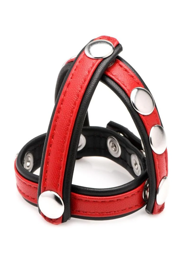 Strict Leather Cock Gear Leather Snap On Harness - Image 3