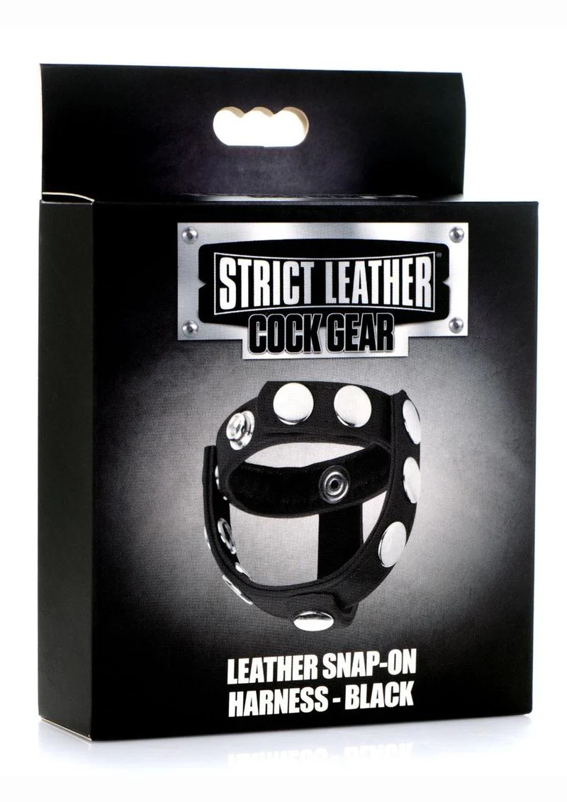 Strict Leather Cock Gear Leather Snap On Harness - Image 6