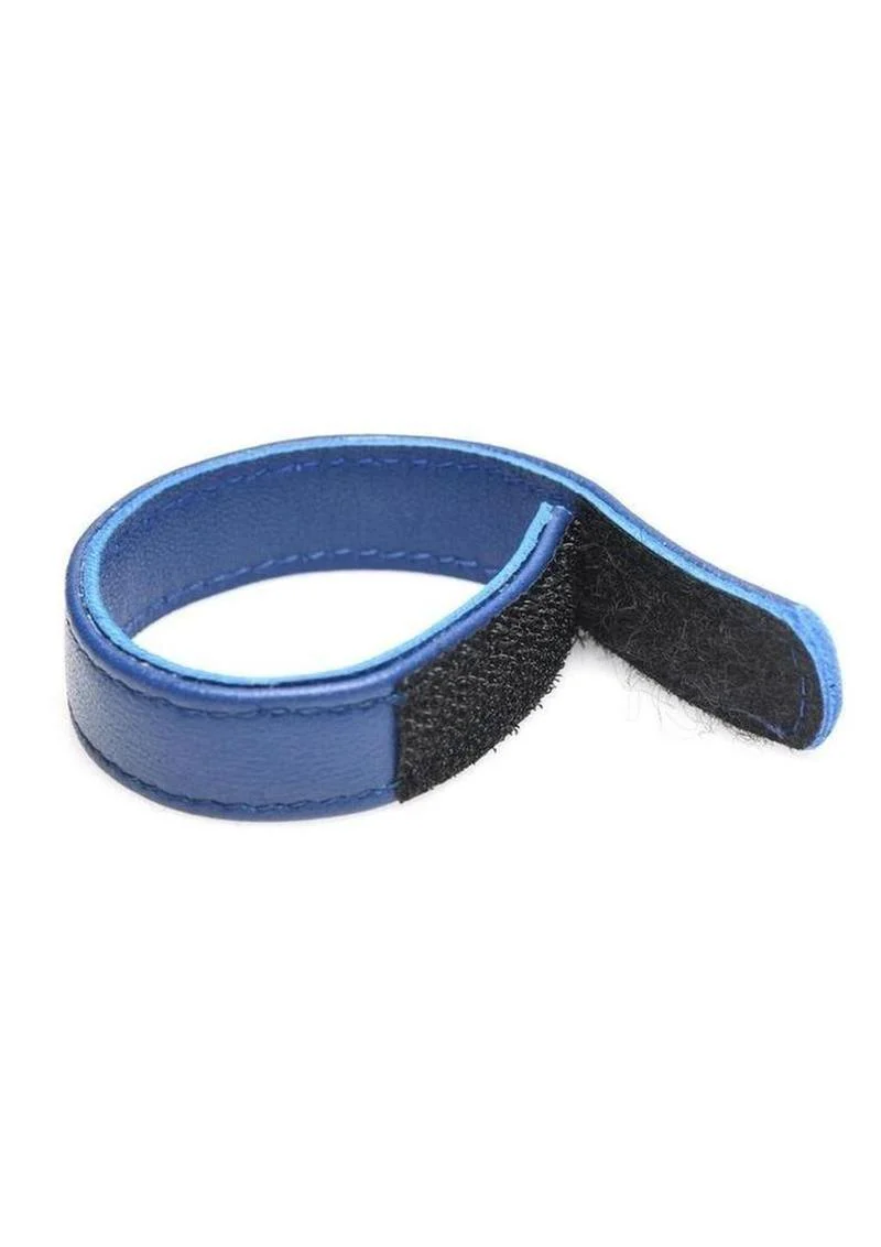 Strict Leather Leather And Velcro Cock Ring - Image 2