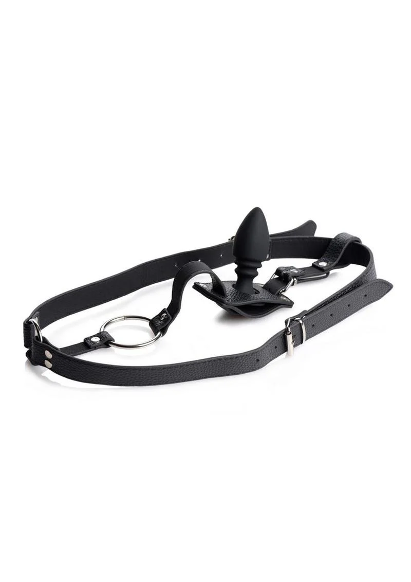 Strict Male Harness with Premium Silicone Anal Plug - Image 3