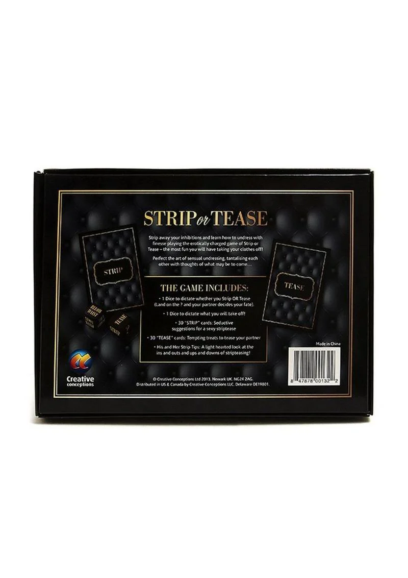 Strip or Tease Adult Card Game - Image 3