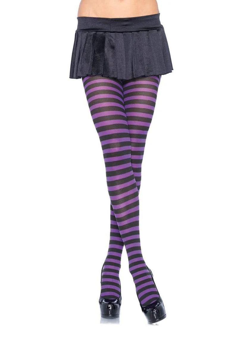 Striped Tights Plus Size - Image 2
