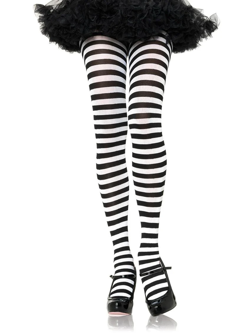 Striped Tights Plus Size - Image 3