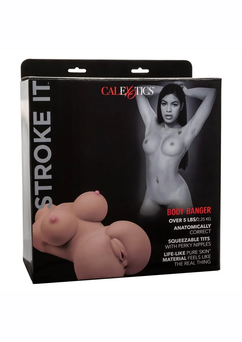 Stroke It Body Banger Masturbator Over 5 lbs Life-Like Skin - Image 8