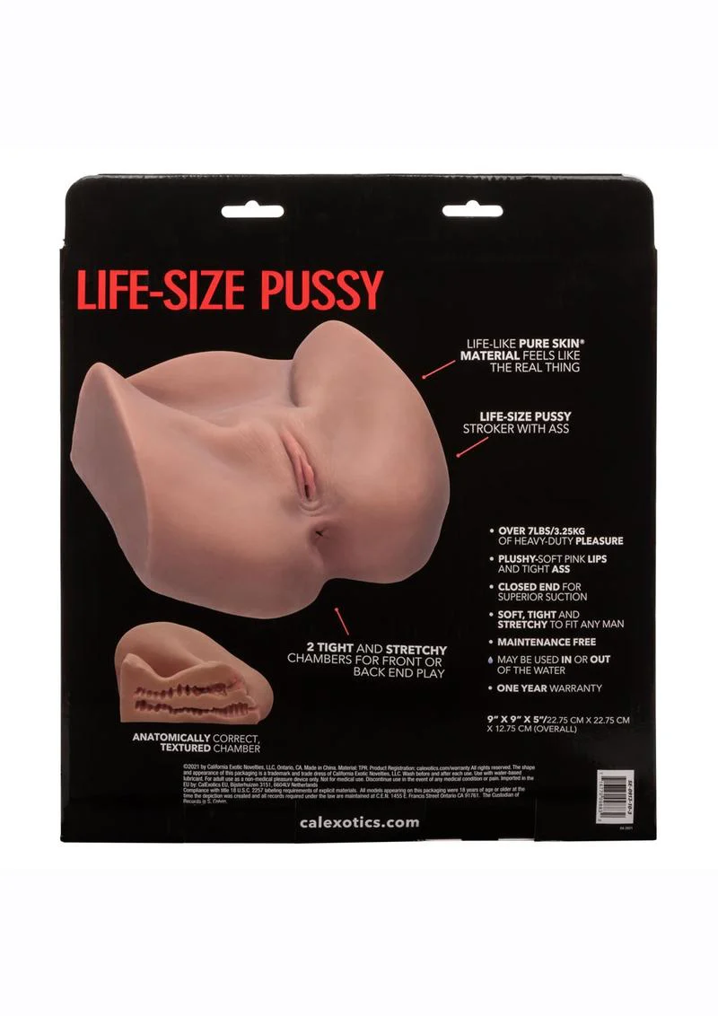 Stroke It Life-Size Pussy Anatomically Correct And PurerSkin - Image 3