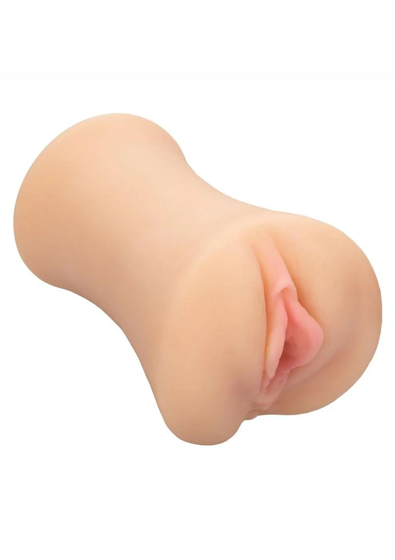 Stroke It Wet Ass Pussy Realistic Dual-Entry Caramel Stroker - Image 4