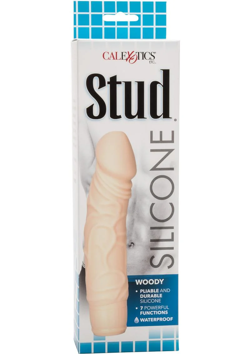 Stud Silicone Woody Vibrator 7 Powerful Functions Waterproof - Image 4