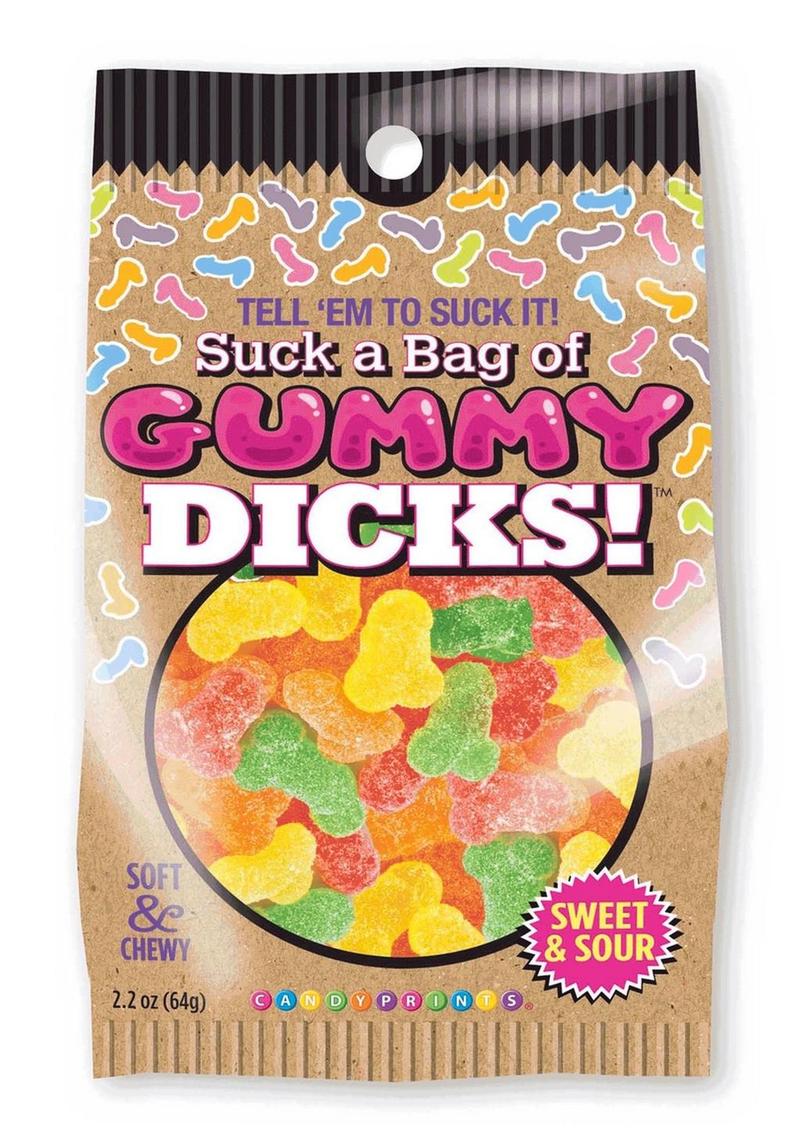 Suck a Bag of Gummy Dicks Sweet And Sour Candy - Image 2