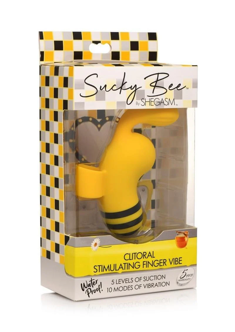 Sucky Bee  Clitoral Rechargeable Stimulating Finger Vibe - Image 4