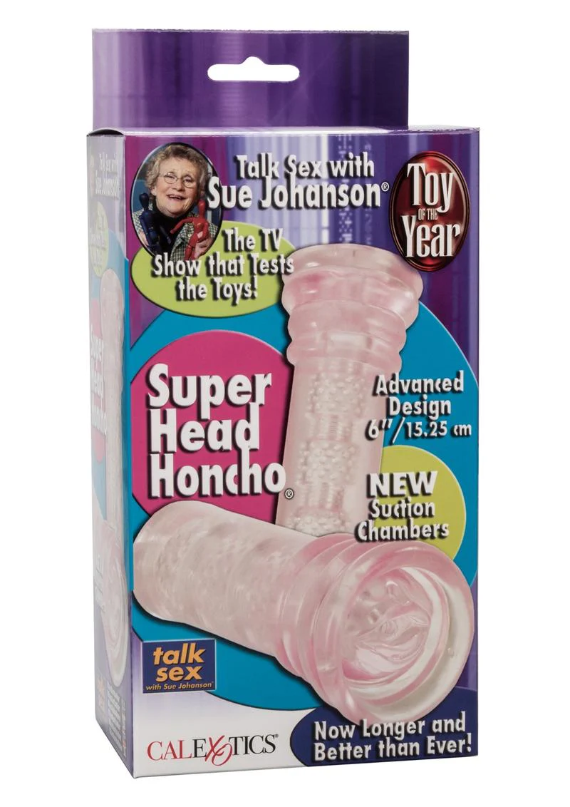 Sue Johanson Super Head Honcho 6in Advanced Male Stroker - Image 4