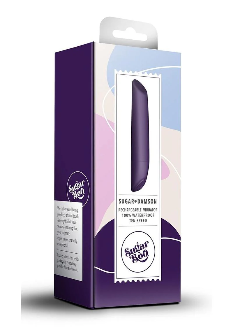 Sugar Damson Rechargeable Bullet Vibrator - Image 4